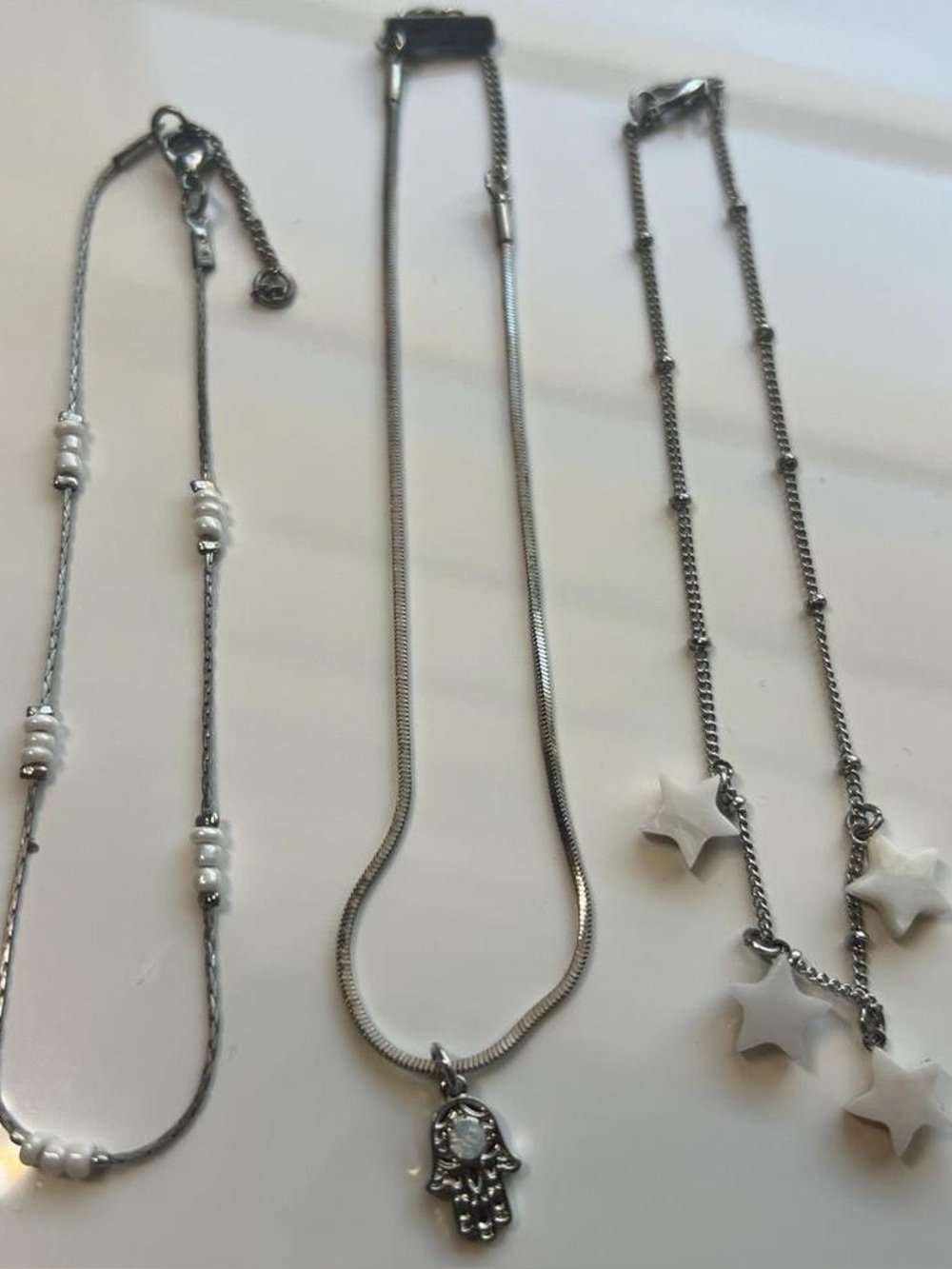 Unbranded Women's White and Silver Jewellery